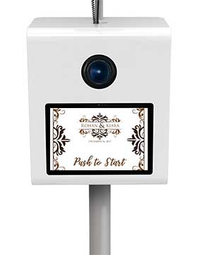 Custom Touchscreen Lowcountry Photo Booth Wedding
