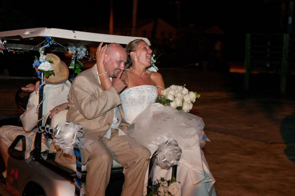 Recessional Songs Bride And Groom Golf Cart