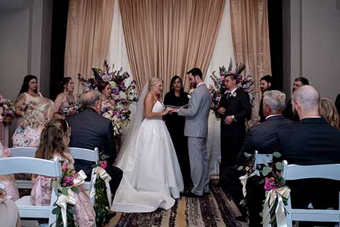 Becky Josh Wedding Ceremony Hyatt