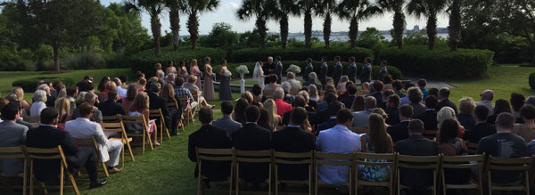 Harborside East Wedding Ceremony