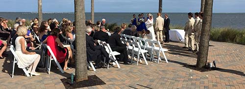 Seabrook Island Oceanfront Wedding Ceremony