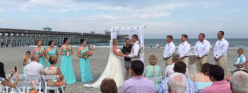 The Tides Hotel Wedding Ceremony 082215