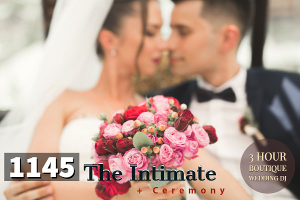 intimate plus ceremony boutique wedding dj